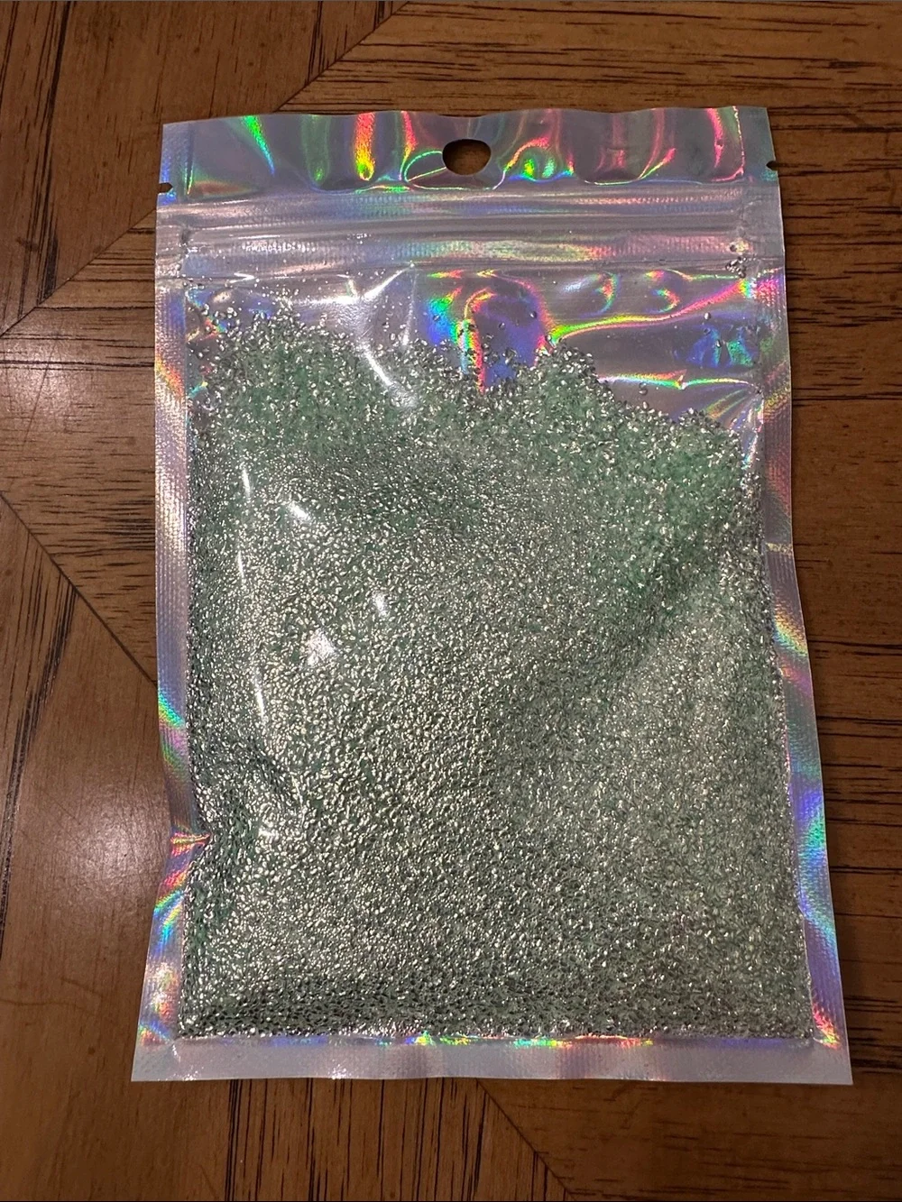 Assorted Green Iridescent Chunky Glitter Mixes - 10 Pack